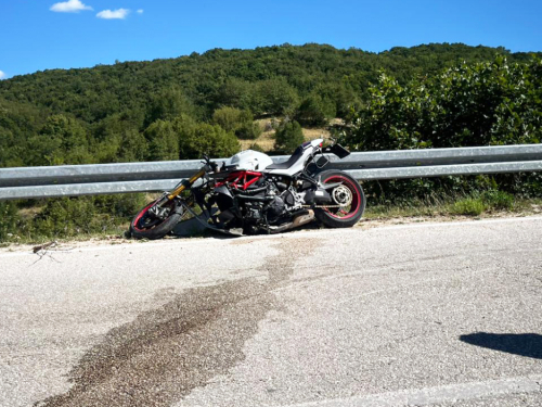 Prometna nesreća na putu Rama - Tomislavgrad: Motociklist iz Češke hitno prevezen u Mostar
