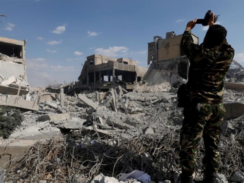 Objavljeni prvi snimci uništenih sirijskih postrojenja
