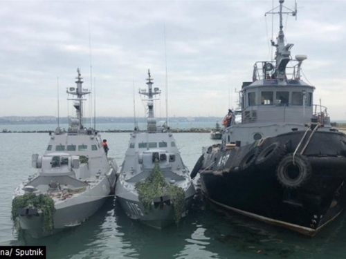 Rusija odbila američki poziv da oslobodi ukrajinske brodove i mornare