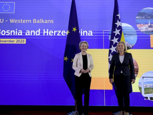 Von der Leyen: Pregovori sa BiH tek kada se ispune neophodni kriteriji