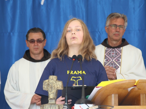 FOTO: Vanjska proslava sv. Franje u Rumbocima