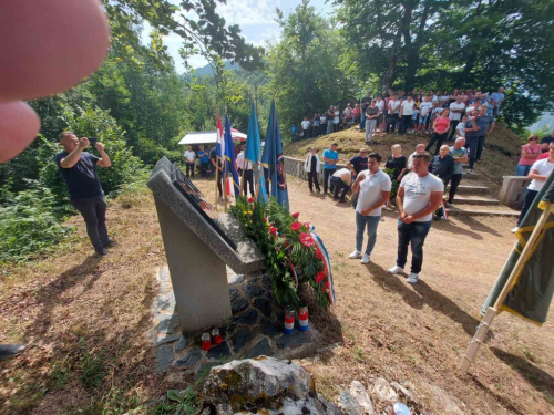 FOTO: Na Pomenu obilježena 28. obljetnica stradanja hrvatskih branitelja