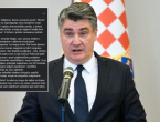 Milanović: ''Pet puta dnevno moram reagirati''