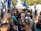 Prosvjednici izviždali Džaferovića; dio političara napustio skup