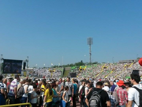 FOTO/VIDEO: Ramci na susretu s papom Franjom u Sarajevu