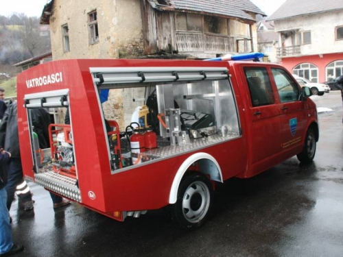 Novo vatrogasno vozilo općini Prozor-Rama