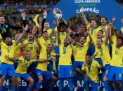 Brazilci luduju nakon osvajanja devete titule prvaka Južne Amerike