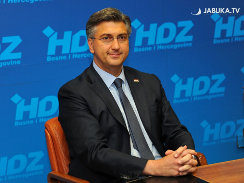 Plenković: Radit ćemo na osnaživanju ravnopravnosti Hrvata u BiH