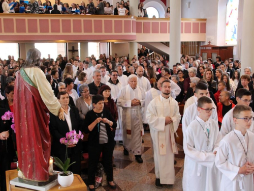 FOTO: Vanjska proslava patrona župe Prozor