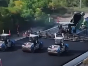 U Kini roboti asfaltirali 158 kilometara autocest
