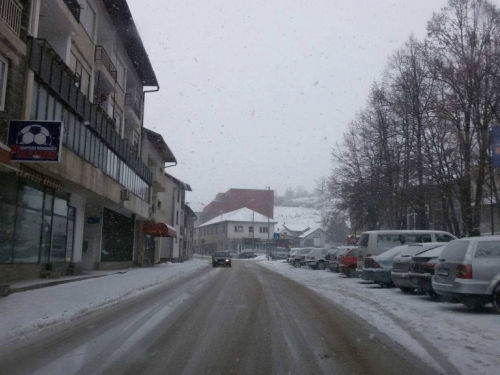 Sljedećih dana susnježica i snijeg