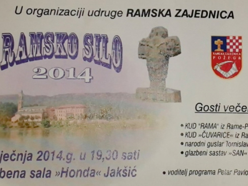 NAJAVA: "Ramsko silo" 2014. Požega