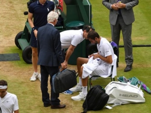 Ozlijeđeni Čilić nije se htio predati, poražen je od velikog Federera