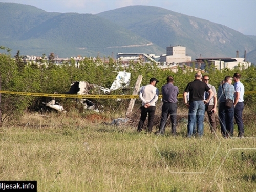 Mostar: Zrakoplov pao zbog infarkta pilota