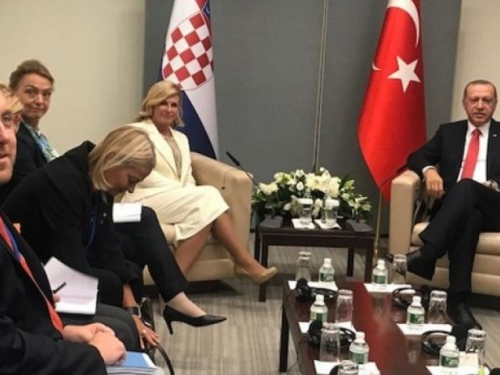 Grabar Kitarović i Erdogan razgovarali o BiH