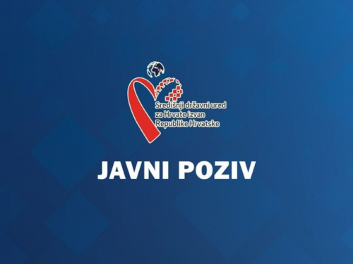 Javni poziv za prijavu posebnih projekata od interesa za Hrvate izvan RH