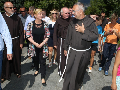 FOTO: Kolinda Grabar Kitarović u Rami