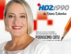 Dr. Zelenika i službeno kandidatkinja za predsjednicu HDZ 1990
