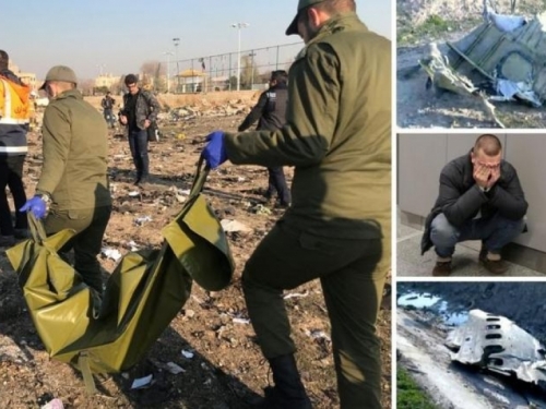 Iranci priznali: "Srušili smo avion iz Ukrajine, bila je to ljudska greška..."