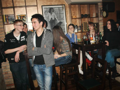 FOTO: Komičar Peđa Bajović gostovao u Mammals Club&Pub-u