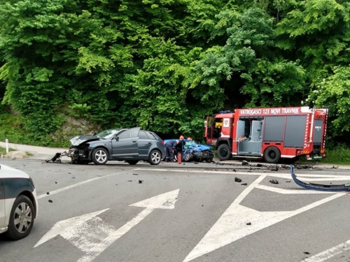 Prometna nesreća kod Novog Travnika: Jedna osoba poginula
