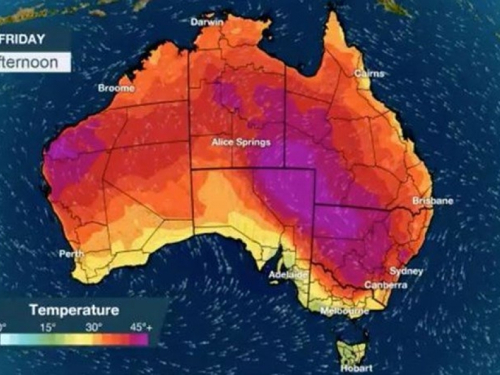 U Australiji padaju toplinski rekordi. Od vrućine se tope ceste