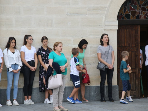 FOTO: Na Šćitu započela priprava za Veliku Gospu