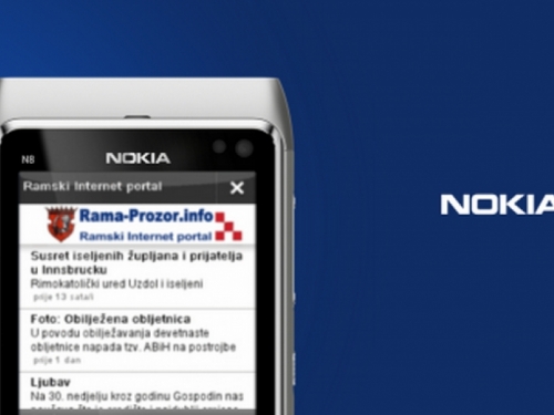 Rama-Prozor.info na Nokia telefonima