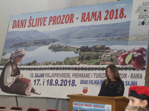 FOTO: Otvoren 13. sajam "Dani šljive Prozor-Rama 2018."