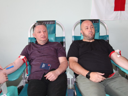 FOTO: Još jedna uspješna akcija darivanja krvi u Prozoru