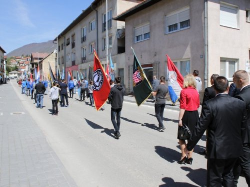 FOTO/VIDEO: 27. obljetnica brigade 'Rama'