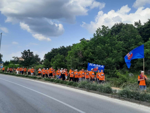 FOTO/VIDEO: Slovom od Rame do Međugorja