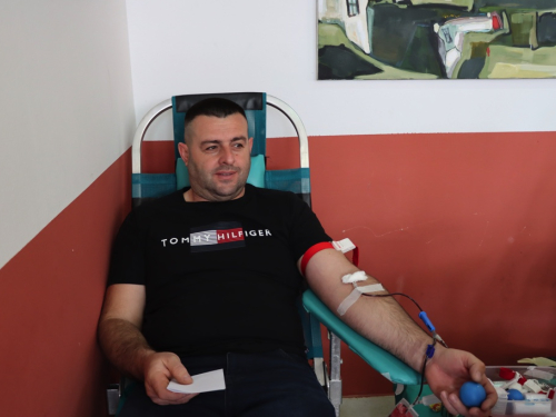 FOTO: Još jedna uspješna akcija darivanja krvi u Prozoru