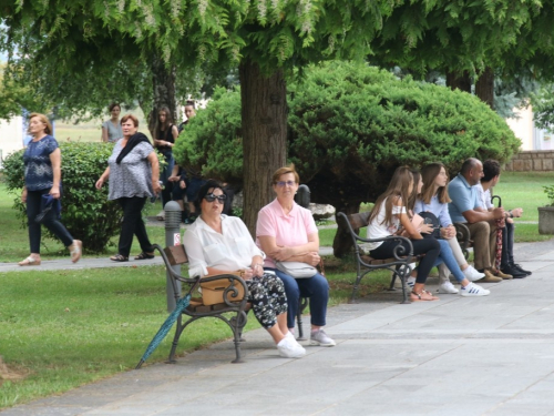 FOTO: Na Šćitu započela priprava za Veliku Gospu