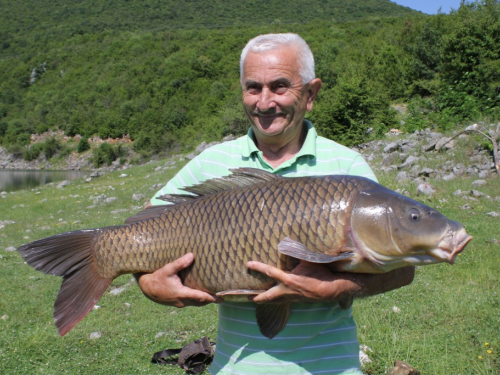 FOTO/VIDEO: U Ramskom jezeru uhvaćen šaran kapitalac od 28,4 kg