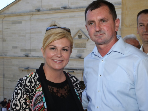 FOTO: Kolinda Grabar Kitarović u Rami