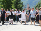 FOTO: Vanjska proslava sv. Ane u Podboru