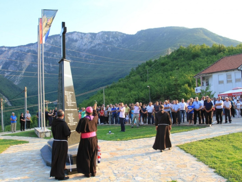 Doljani: Otkriven spomenik Hrvatima u Jablanici