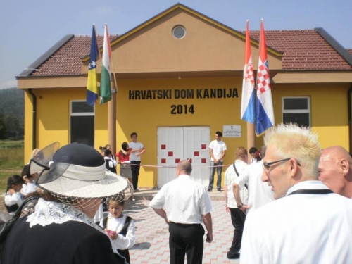Otvoren Hrvatski dom u Kandiji, općina Bugojno