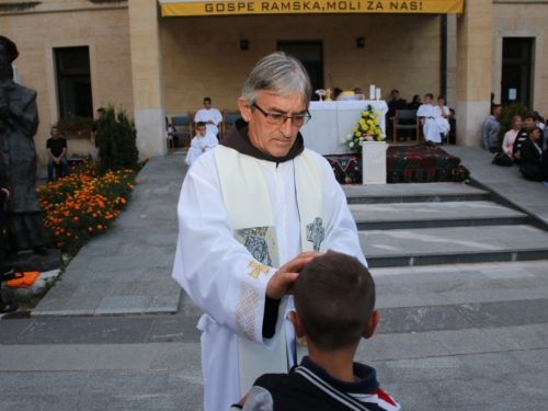 FOTO: Misa Uočnica povodom proslave Male Gospe na Šćitu