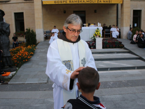 FOTO: Misa Uočnica povodom proslave Male Gospe na Šćitu