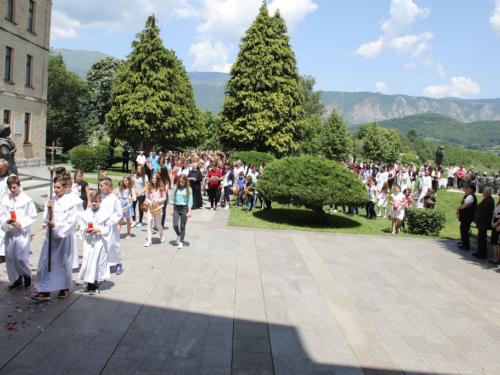 FOTO: Tijelovo u župi Rama Šćit