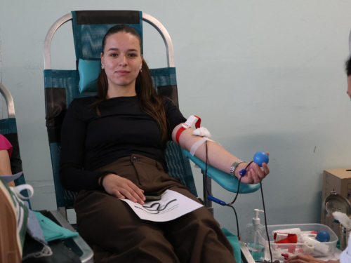 FOTO: Održana akcija dobrovoljnog darivanja krvi u Prozoru