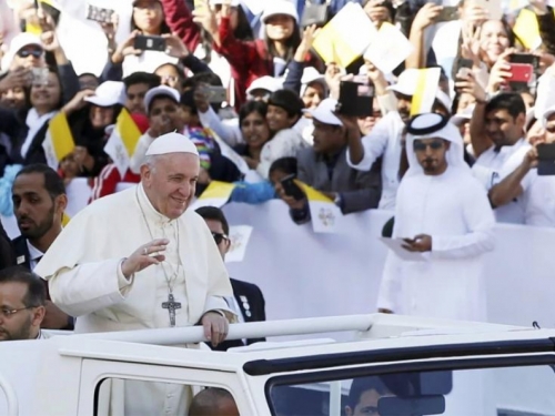 Papa održao prvu misu na Arapskom poluotoku