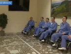 Rusi odlikovali mladiće bez nogu. Časnik vojniku: 'Nadam se da ćeš ubrzo opet stati na noge'