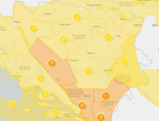 Narančasti meteoalarm u BiH: Obilne padaline i opasnost na cestama
