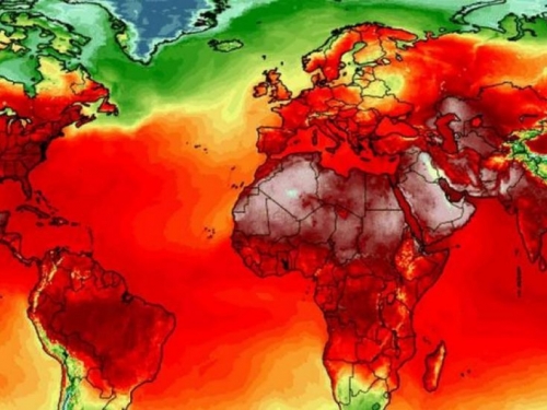 Karta pokazuje - najgore vrućine nam tek dolaze