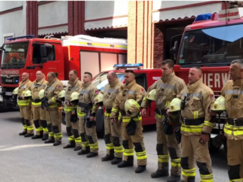 Sarajevski vatrogasci sirenama odali počast stradalom kolegi iz Hrvatske