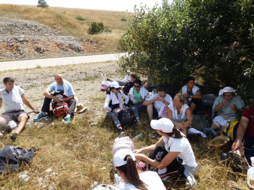 Fotoreportaža s ramskog hodočašća Gospi u Sinj