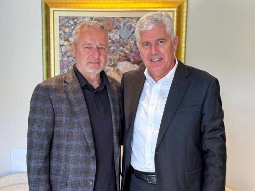 Čović primio Thompsona u Mostaru